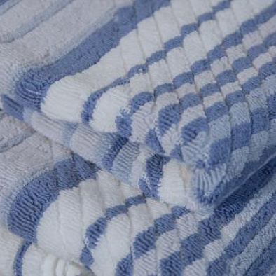 Махровое полотенце для ванной Buddemeyer Pandora, голубое-1